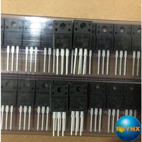 50Pairs Original KOREA KEC Transistor 50PCS KTA1837 + 50PCS KTC4793 A1837 C4793 Total 100PCS
