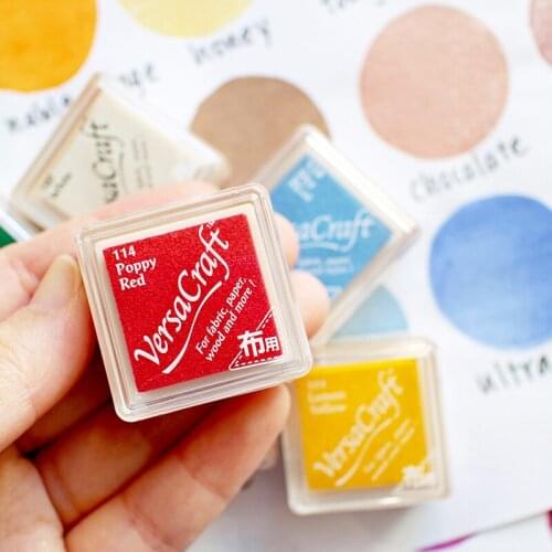 Japan Tsukineko Moon Cat Cloth Multipurpose Ink Pad Rubber Stamp Hand Account Scrapbook Seal Stamp Pad Finger Painting