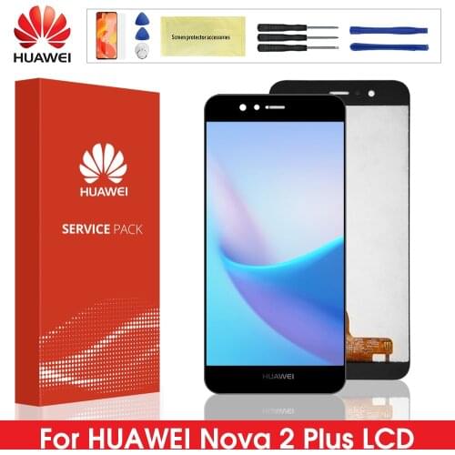 LCD For Huawei Nova 2 Plus LCD Display Touch Screen Digitizer BAC L23 L03 For Huawei Nova 2 LCD Screen Nova2 PIC LX9 L29 L09