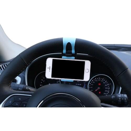 1Piece Car Steering Wheel Mobile Phone Holder for Nissan TIIDA X-TRAIL Qashqai Skoda Octavia Fabia HYUNDAI IX35 Ford Focus