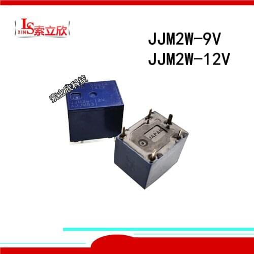 10PCS/LOT 100%Original New Relay JJM2W-12V JJM2W 12V JJM2W-9V JJM1-9V JJM2W 9V 9VDC 12VDC 5PIN
