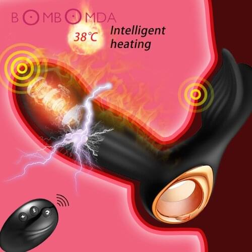 10 Speed Strong Anal Dildo Vibrator For Men Anus Butt Plug Vibrator Adult Sex Toys for Men Anus Beads Erotic Sex Toys For Couple