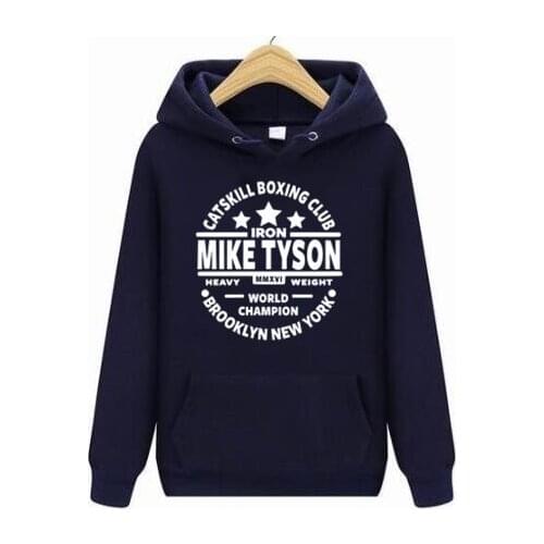 2021 free shipping MIKE TYSON MENS HOODIE BOXINGS DESIGN IRON GYM TRAINING TOP MIKE Plus Size hoodies S-4XL