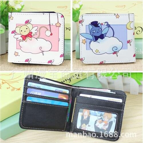 Anime Cosplay Wallet One Piece Your Name The Quintessential Quintuplets Tokyo Ghoul Card Holder Cartoon Cute Short Purse Clutch