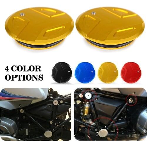 For BMW R1250GS R1250 GS 1250 Adventure Adv 2018-2020 Frame Hole Cover Caps Plug Decorative Frame Cap Set Motorcycle Accessories