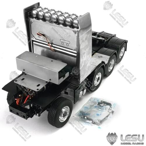 8*8 Metal Chassis Motor for 1/14 TMY RC VOL FH16 Tractor Truck Trailer