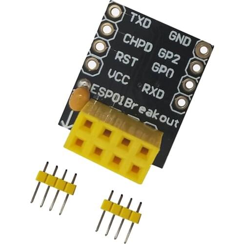 ESP-01 ESP-01S Breakout Breadboard Adaptor For ESP8266 WiFi Transceiver Module