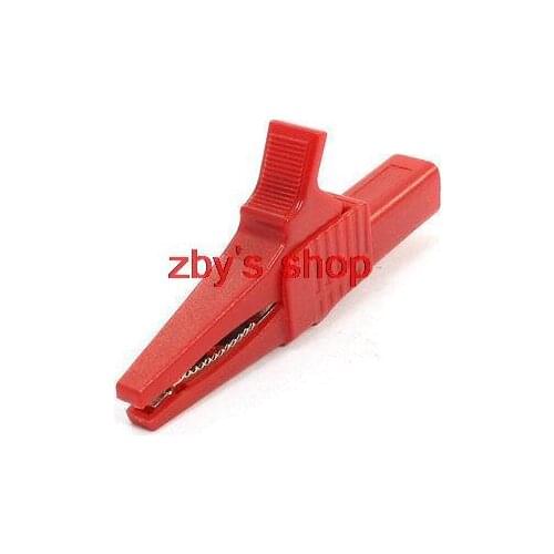 Multimeter 1000V 32A Test Leads Insulation Alligator Clamp Red