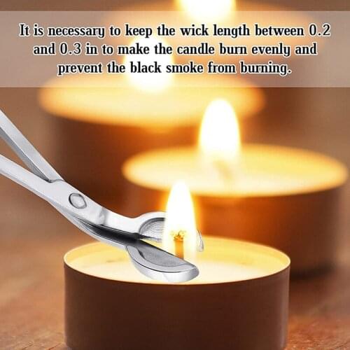 MLGB Candle Accessory Set Candle Wick Trimmer Candle Snuffer Candle Cutter 3 Pack Candle Care Kit for Candle Lovers
