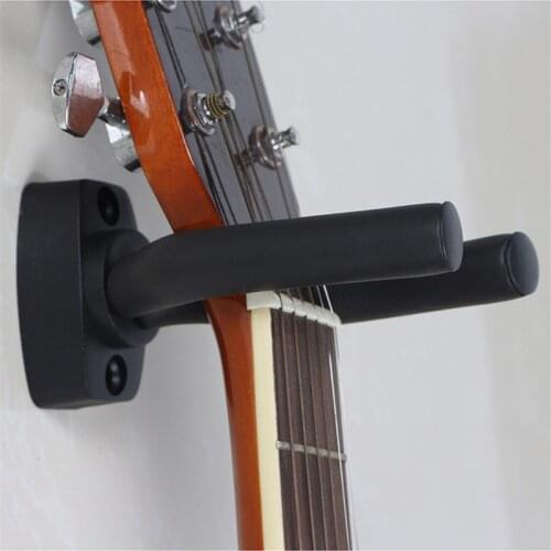Wall Mount Guitar Hanger Hook Non-slip Holder for Electric Acoustic Guitars Bass Ukulele String Instrument