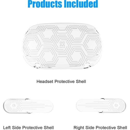 The non-porous outer cover is durable easy to clean washable beautiful and fashionable suitable for Oculus Quest 2 VR headset