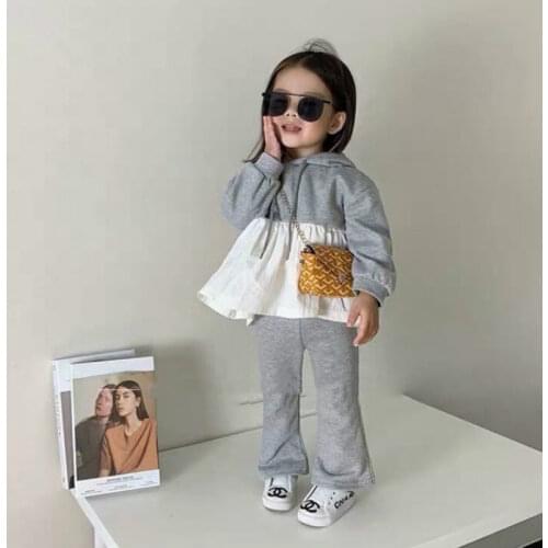 2020 Autumn New Arrival Girls Long Sleeve 2 Pieces Suit Top+pants Girls Boutique Outfits