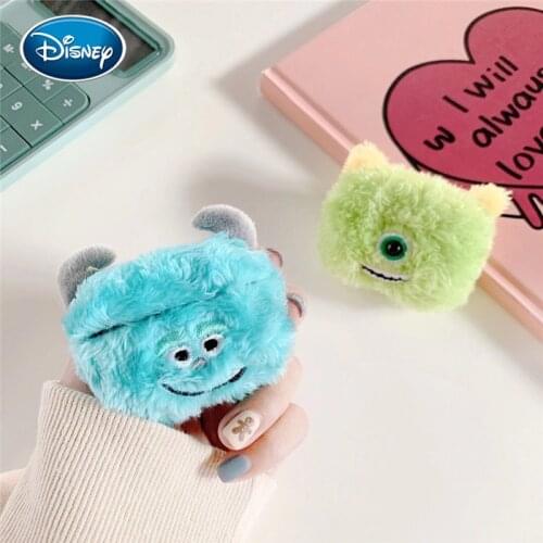 Plush Big-Eyed Boy Airpods Pro Protective Cover Cartoon Apple 2nd Generation Bluetooth Headset Cover Plush Toy