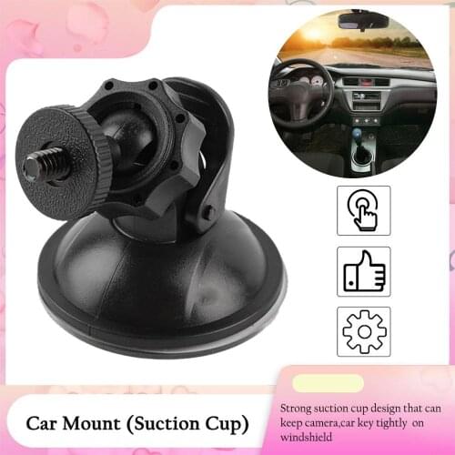 Professional Car Windshield Suction Cup Mount Holder Driving Recorder Bracket Car Digital Video Recorder Sport CameraAccessories