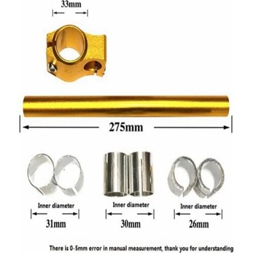 Motorcycle separation handlebar CNC split Grips Sports racing motorbike modified aluminum separate handlebar universal accessory