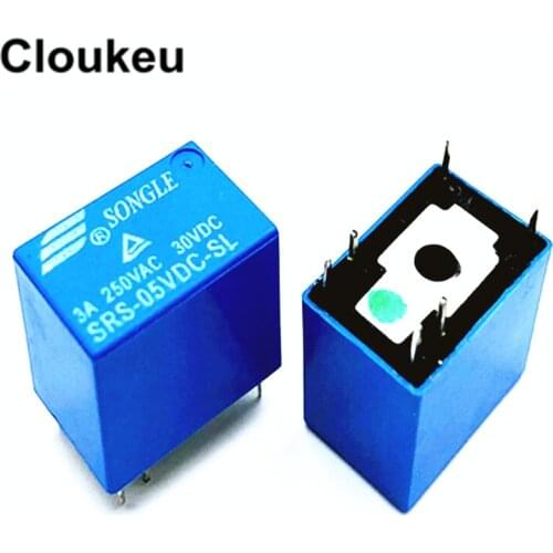 SRS-05VDC-SL 3A Relay DIP6