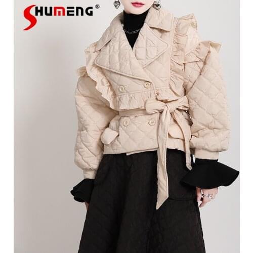 Женские осенние парки Shumeng China At AliExpress