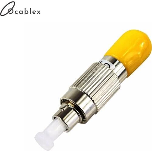 ST/UPC Female to FC/UPC Male ST-FC SM 9/125 Hybrid Adapter Optical Adaptor FC ST Fiber Optic Converter
