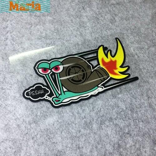 PSSHH Snail Turbo Stickers Vinyl Car Decal Racing Stickers for Turbor JDM JEEP Van Bike Offroad RV A4 Q3 Polo Deco Meterial