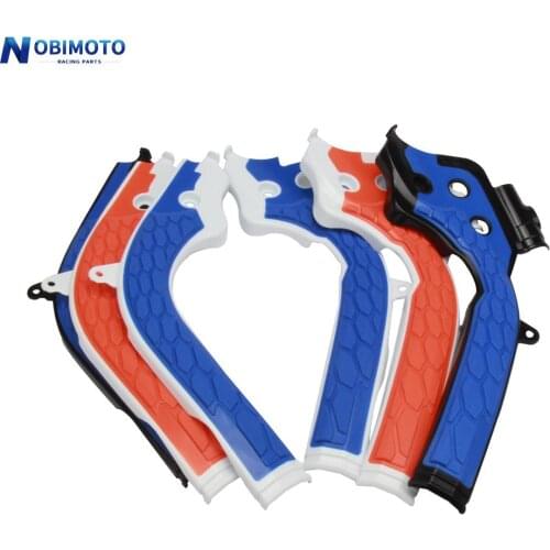 X-Grip Frame Guard Protection Cover For KTM SX SXF EXC EXC-F 125 250 300 350 450 For Husqvarn FC FE TE125-450 2016 - 2018