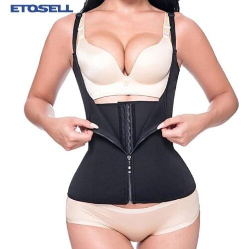 Women Body Shaper Waist Trainer Girdles Slimming Belt Waist Cincher Corset Neoprene Shaperwear Vest Tummy Belly Girdle Tops