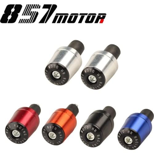 Motorcycle Accessories 7/8'' 22MM Handlebar Grips Handle Bar Cap End Plugs For Honda CB400 CBR CB500 CBF600 CB600 Hornet 600