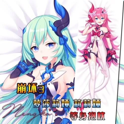 Anime Honkai Impact 3 Rozaliya·Olenyeva Sexy Dakimakura Hugging Body Pillow Case Otaku Bedding Throw Pillow Cushion Pillow Cover