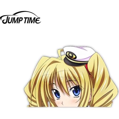 Jump Time Anime High School DxD Ravel Phenex 70 Bumper Window Helmet Vinyl Decal Peeker Car Stickers
