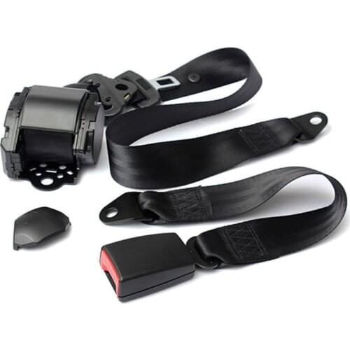 1 Set Vehicle Three-point Seat Belt Retractable Automatic Retracting Car Bus Seat Belt Truck Belt for car accessories