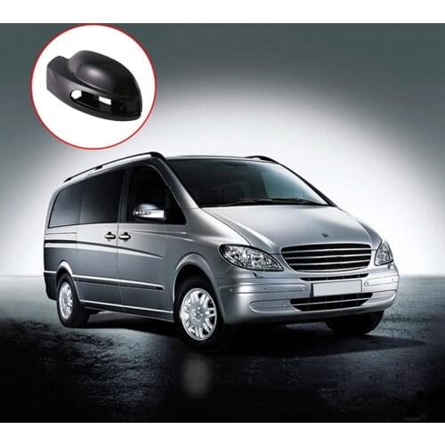 Car Rearview Mirror Frame Reversing Mirror Housing Reflector Frame for Mercedes-Benz Viano W639 2003-2010