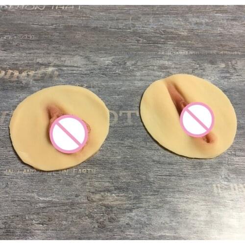 Simulation Silicone Vulva Lifelike Silicone Crossdresser Vulva Butterfly Type Fake Vulva and Abalone Type Fake Vagina
