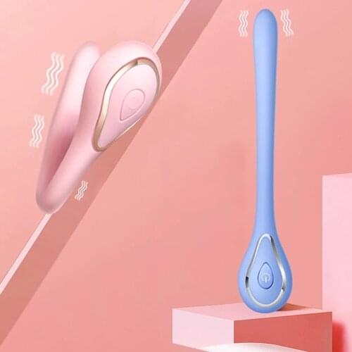 Pocket Slim Vibrators for Women Dildos 10 Speeds Stimulation G Spot Nipple Massager Female Masturbator Bendable Sex Toys Men