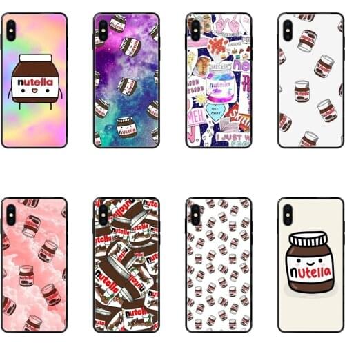 Petty Gain Chocolate Tumblr Nutella Pattern Collage For Huawei Honor 20 20I 20S 10 10I 6A 7A 7X 8C 8X 9 9A 9I 9X Lite Pro Black
