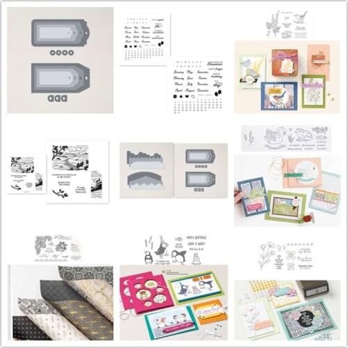 Metal Cutting Dies and Stamps for DIY Scrapbooking Photo Album Decorative Embossing DIY Paper Cards Cut Die New Arrival 2021