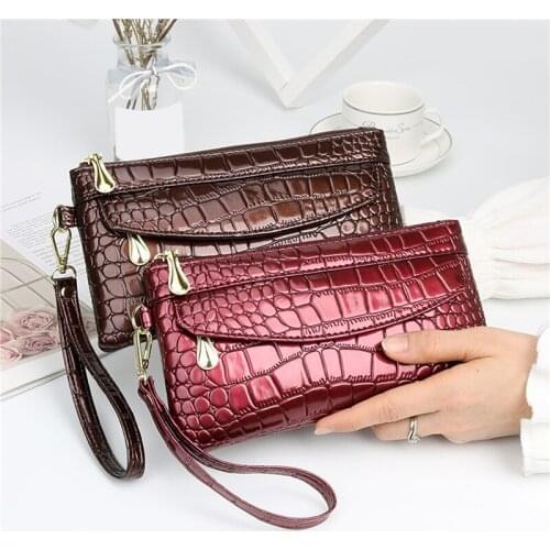 Fashion Pu Leather Wallet Women Clutch Womens Purse Best Phone Wallet Female Case Phone Pocket Wallet