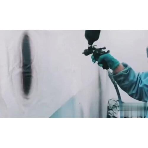 Pneumatic electrostatic air automatic portable spray gun