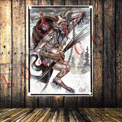 Shabby chic Rock music tattoo flag banner HD vintage poster wall sticker tapestry cloth painting bedroom bar cafe home decor