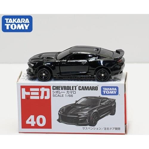 Takara Tomy Tomica CHEVROLET COMERO ZL1 American Muscle Alloy Diorama Car Model Collection Miniature Carros NO40 Toys