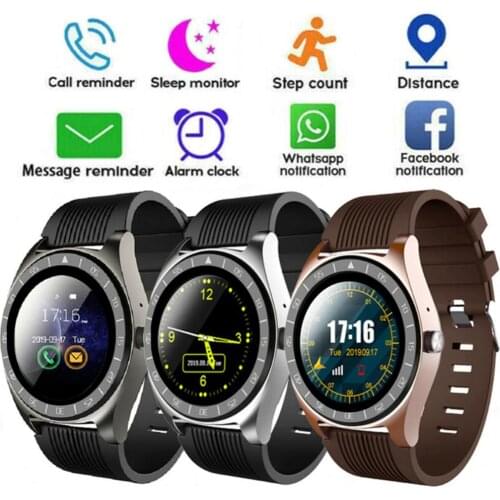V5 Bluetooth Smart Watch Men Heart Rate Monitor Waterproof Blood Pressure Smartwatch With Camera Sports Intelligent Watch