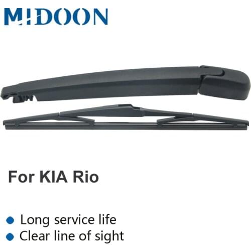 MIDOON Rear Wiper Arm & Rear Wiper Blade for KIA Rio 2012-2017 2013 2014 2015 2016