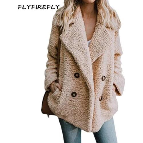 Winter coat women gothic trench coats streetwear vintage faux fur coat elegant teddy coat windbreaker harajuku winter jackets