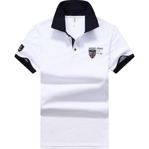 2021 Summer New Polo Shirt Men Embroidery Short Sleeve Turn Down Collar Polo Men Breathable Men Clothing Plus Size M-4XL Tops