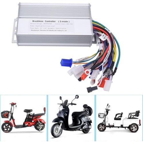 48V 60V 64V 1000W-1500W Brushless Speeds Motor Controller Electric Bike Brushless Speeds Motor Controller For Electric Scooter