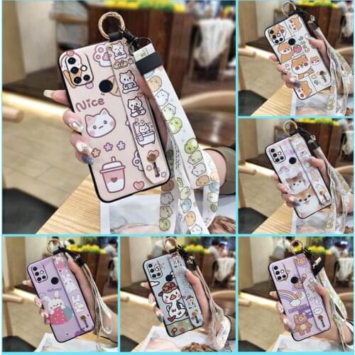 Cartoon Black Case Phone Case For OnePlus Nord N10/1+Nord N10 Glitter Beautiful Back Cover Luxury