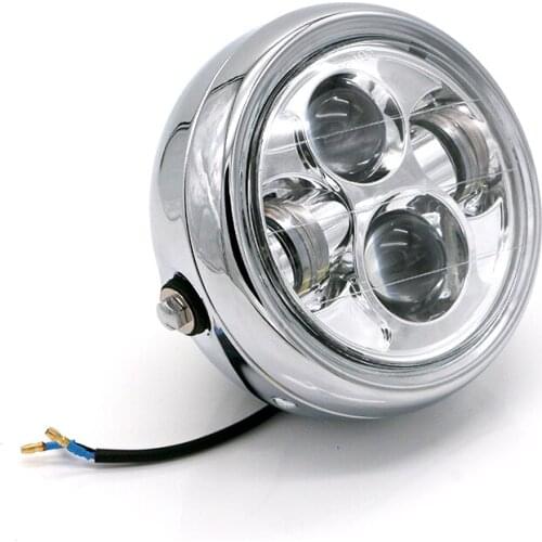 CNC Metal Modified Best Off Road Vehicles 12V Atv Cbr125r Cbr150 Cb500r Led Projector Headlights Motorcycle