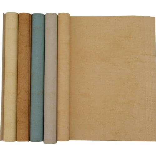 Classical Half Ripe Xuan Paper Retro Batik Calligraphy Paper Chinese Small Regular Script Brush Pen Calligraphy Paper Xuan Zhi