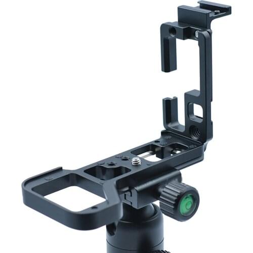 L Plate Bracket for Sony A7R4 A7M4 IV Camera Quick Release L Bracket with Hot Shoe Adapter for Arca Swiss for RRS for kirk