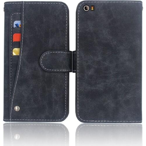 Hot! For Philips Xenium X818 Case High quality flip leather phone bag cover case with Front slide card slot