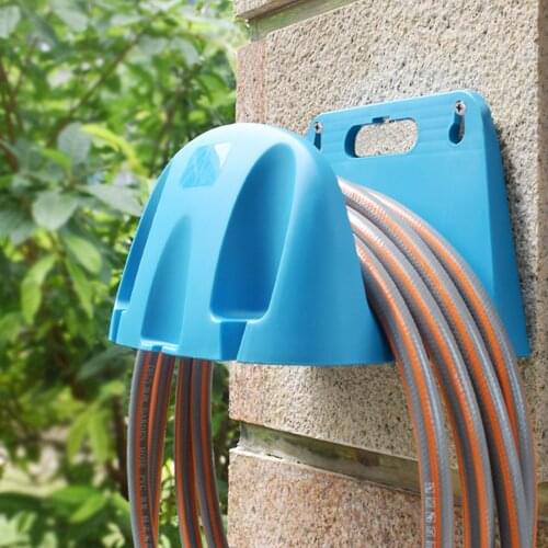 Wall Mounted Garden Hose Pipe er Holder Storage Bracket Shed Fence Cable Support