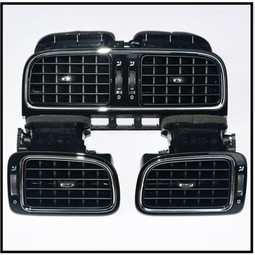 1 Set 6RD819728G New Piano baking Black Links Left right and middle Dashboard A/C Air Outlet Vent For VW Polo 6RD819704 6RD81973